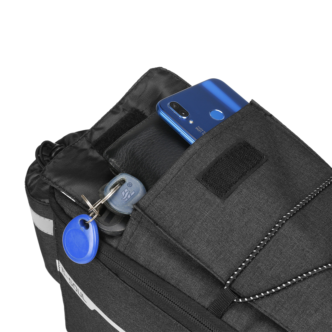 Pockets on the WYA26Y0S thermal bike bag