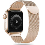 Tech-Protect MilaneseBand für Apple Watch 4 / 5 / 6 / 7 / 8 / 9 / SE (38/40/41 mm) – Gold