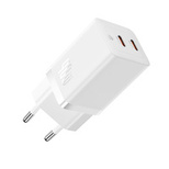 Ładowarka sieciowa Baseus GaN5 Pro 40W 2xUSB-C - biała - OUTLET