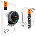 Szkło hartowane Spigen Glas.TR ”Ez-Fit” na Samsung Galaxy Watch 8 Classic 46 mm - przezroczyste