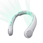 Jisulife Nackenventilator 4 5000mAh Tragbarer USB-Nackenventilator - Grau