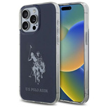 US Polo USHCP15XTPUHRBV iPhone 15 Pro Max 6.7&quot; blue/blue Shiny Big Logo