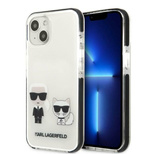 Karl Lagerfeld KLHCP13MTPEKCW iPhone 13 6.1&quot; Hardcase weiß/weiß Karl&amp;Choupette