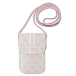 Guess GUOWBP4RPSP Handtasche – rosa 4G-Streifen