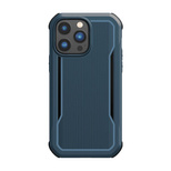 Raptic X-Doria Fort Case iPhone 14 Pro Max mit gepanzerter blauer MagSafe-Hülle