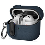Etui Tech-Protect Slim Hook na Samsung Galaxy Buds 3 / 3 FE / 3 Pro - granatowe