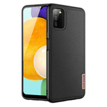 Dux Ducis Fino case covered with nylon material for Samsung Galaxy A03s black