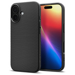 Spigen Liquid Air Case für iPhone 17 - Mattschwarz