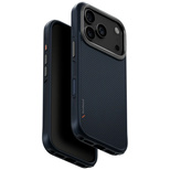 Etui UNIQ Keva na iPhone 17 Pro Magclick Charging - niebieskie