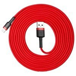 Baseus Cafule USB-A / Lightning 2A QC 3.0 cable 3 m - red