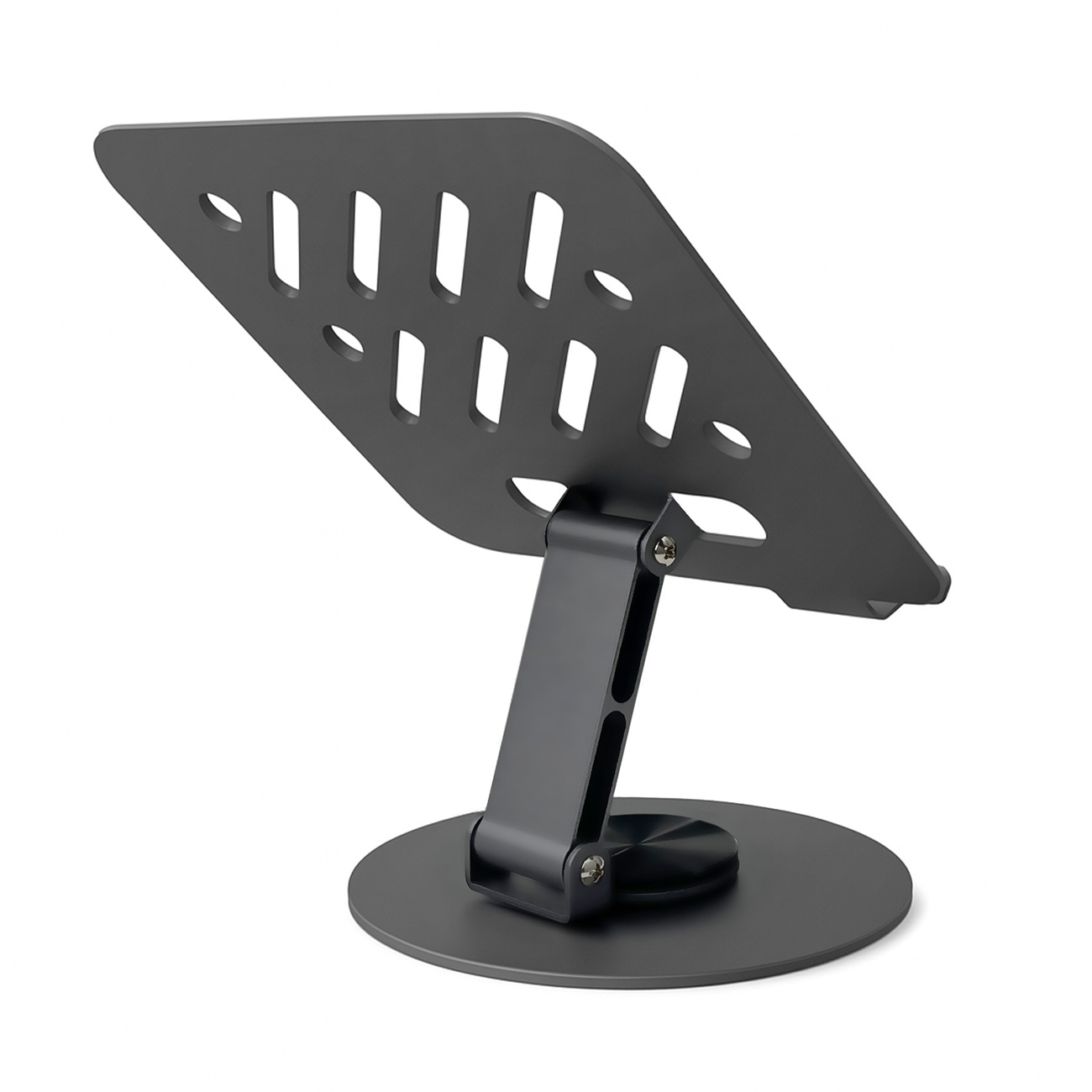 Stojak na tablet obrotowy 360° aluminiowy