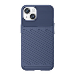 Armored iPhone 15 Plus Thunder Case - blue