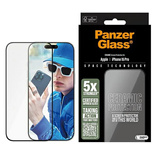 PanzerGlass Ceramic Screen Protector iPhone 16 Pro 6.3&quot; Ultra-Wide Fit 2854