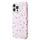 Etui Uniq Coehl Terrazzo na iPhone 13 Pro Max - różowe