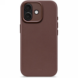 Decoded Leather Backcover Case mit MagSafe für iPhone 17 - Braun