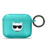 Karl Lagerfeld Choupette Case for AirPods 3 - Blue