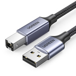 Ugreen USB Type B printer cable (male) - USB 2.0 (male) 480 Mbps 5 m black (US369 90560)