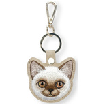 Etui Nimmy New Big Eyed Pet 2.0 Cat na lokalizator - brązowe
