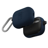 Uniq Clyde Lock Case für AirPods Pro 2 (2022/2023) – blau-dunkelgrau