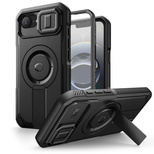 Tech-Protect Kevlar Magsafe Case für iPhone 16e - Schwarz