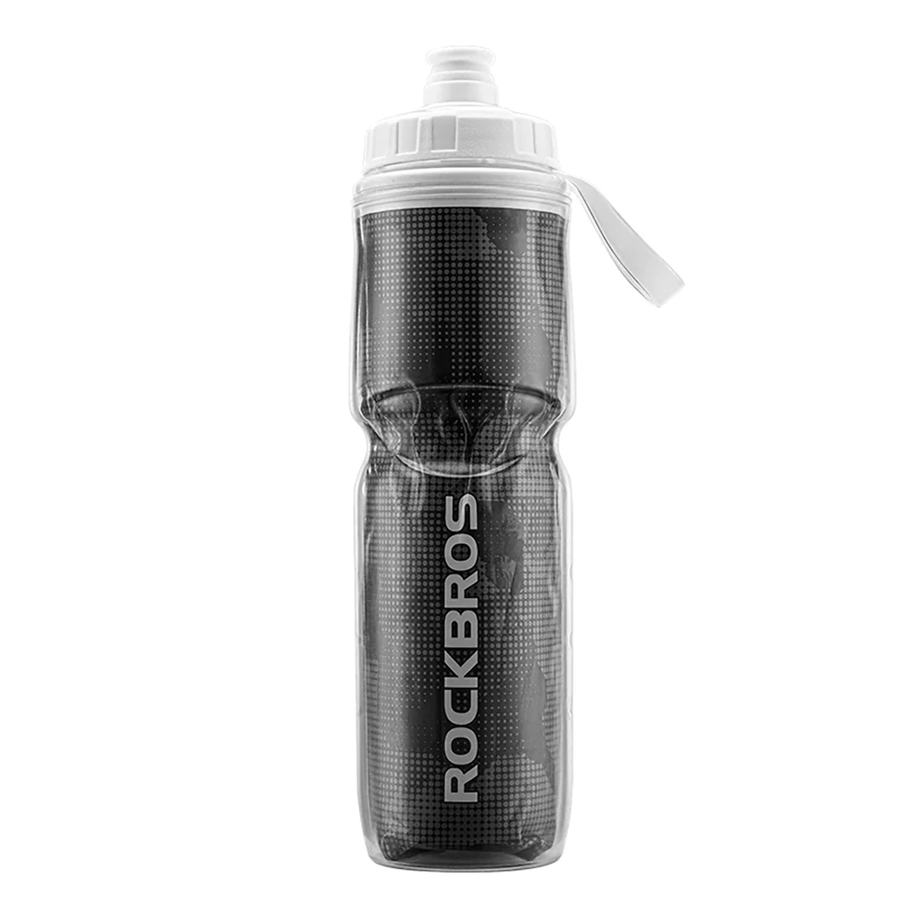 Rockbros 35210019001 bicycle bottle with thermal properties on white background
