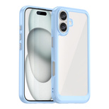 Outer Space Case with Gel Frame for iPhone 16 - Blue