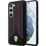 Etui Ferrari Perforated 296 P na Samsung Galaxy S23 - czarne