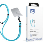 Smartphone Lanyard 3mk EasyClip - Blue