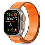 Tech-Protect Nylon Strap for Apple Watch 44 / 45 / 46 / 49 mm - Orange