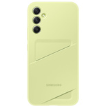 Samsung Card Slot Cover Case for Samsung Galaxy A34 5G Card Wallet Lime (EF-OA346TGEGWW)