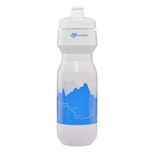 Rockbros DCBT69W sports bottle with seal 750 ml - white and blue