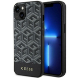 Guess GUHMP14MHGCFSEK iPhone 14 Plus 6.7" black/black hardcase GCube Stripes MagSafe