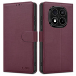 Tech-Protect Wallet Case for Xiaomi Redmi Note 14 Pro 5G / 14 Pro+ 5G / Poco X7 5G - Burgundy