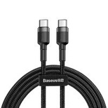 Baseus CATKLF-GG1 USB-C - USB-C PD QC cable 60W 3A 480Mb/s 1m - black and gray