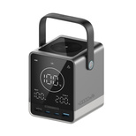 Cuktech Powerbank 300W 40000mAh mit kabelloser Ladefunktion, 2x USB-C + 2x USB-A - Schwarz