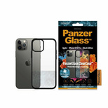 PanzerGlass ClearCase antibakterielle Hülle für iPhone 12 / 12 Pro – transparent und schwarz