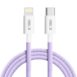 Tech-Protect Ultraboost Lite Lightning Kabel PD60W/3A 2m - Lila