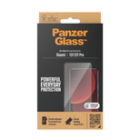 Szkło hartowane PanzerGlass Ultra-Wide Fit antybakteryjne na Xiaomi 13T / 13T Pro - z czarną ramką