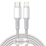 Baseus CATLGD-A02 Lightning – USB-C PD-Kabel 20 W 480 Mbit/s 2 m – Weiß - OUTLET