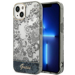 Guess GUHCP14MHGPLHG iPhone 14 Plus 6.7 &quot;gray / gray hardcase Porcelain Collection