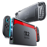 Supcase Crystal Case für Nintendo Switch 2 - Transparent