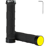 Rockbros 40720007001 bicycle grips with reflector - black