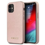 Guess GUHCP12SIGLRG iPhone 12 mini 5.4&quot; rose gold/rose gold hardcase Iridescent