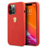 Ferrari FESSIHCP13XRE iPhone 13 Pro Max 6.7&quot; red/red hardcase Silicone