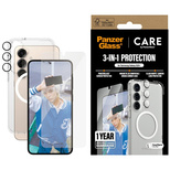 CARE by PanzerGlass Flaggschiff 3in1 Schutzset Hülle+Glas+Linse für Samsung Galaxy S25+