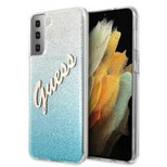 Guess GUHCS21MPCUGLSBL S21+ G996 blue/blue hardcase Glitter Gradient Script