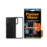 PanzerGlass ClearCase Hülle für Samsung Galaxy A72 - transparent und schwarz