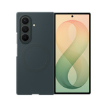 Samsung Silicone Magnet Case for Samsung Galaxy Z Fold 8 compatible with MagSafe + 2 anti-reflective films - green