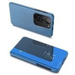 Clear View Case Cover für Xiaomi Redmi K40 Pro+ / K40 Pro / K40 / Poco F3 blau