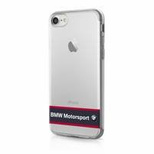 BMW Motorsport Hülle für iPhone 7 / 8 / SE 2020 / SE 2022 - Transparent Schwarz